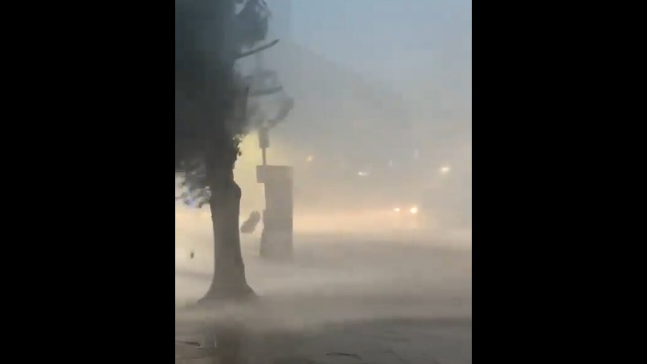 Severe Storms Rip Through Houston, Texas