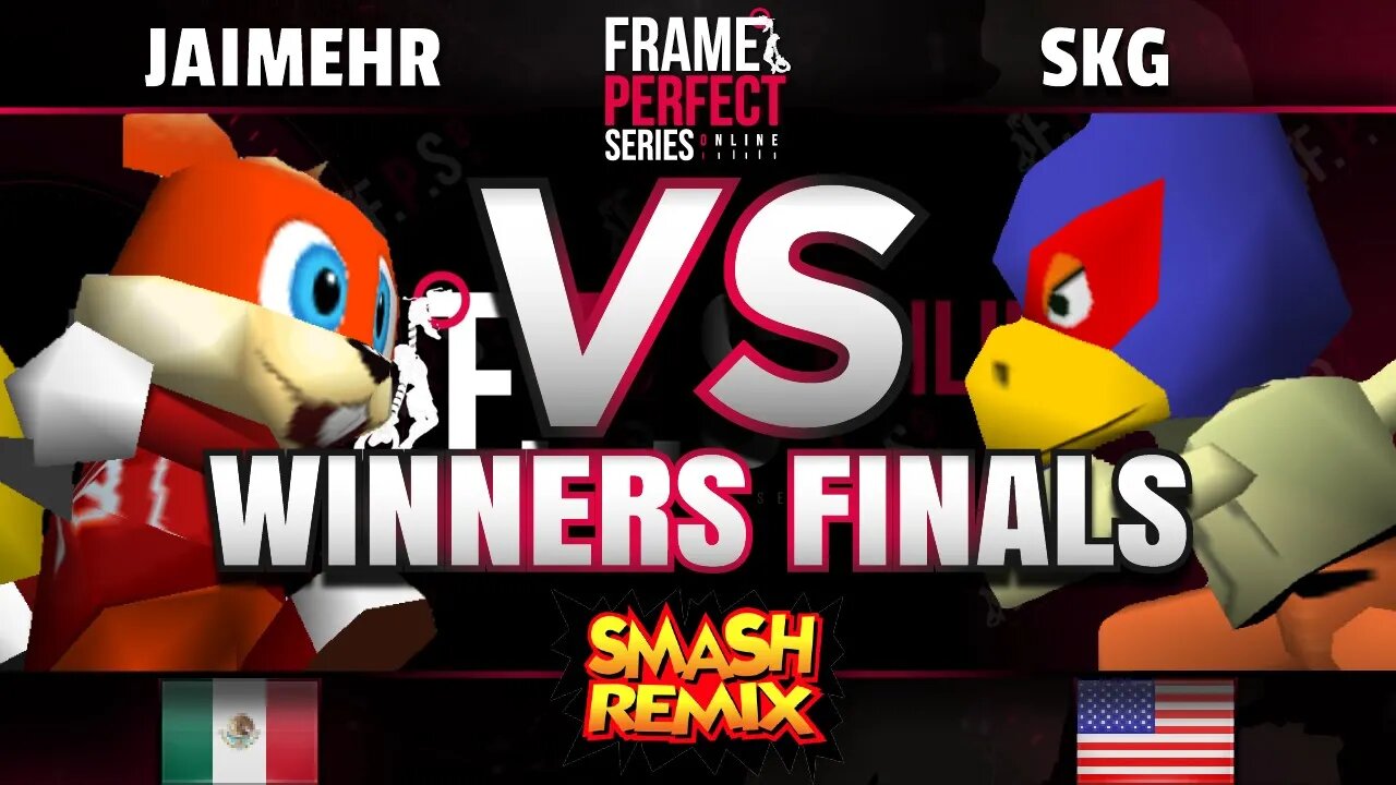 FPS6 Online - RG | JaimeHR (Conker) vs. SKG (Falco/Kirby/Pikachu) - Smash Remix Winners Final