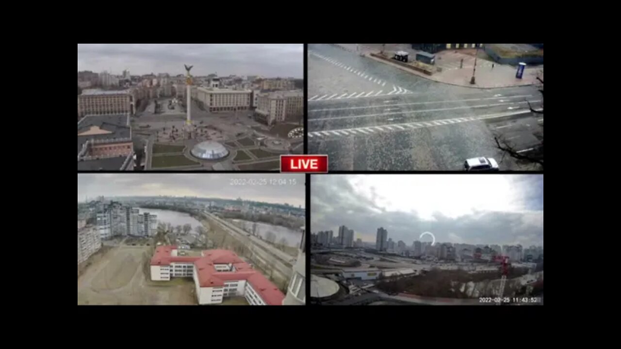 #FreeUkraine WATCH LIVE #Kyiv #Kiev (Russia is Attacking UKRAINE)