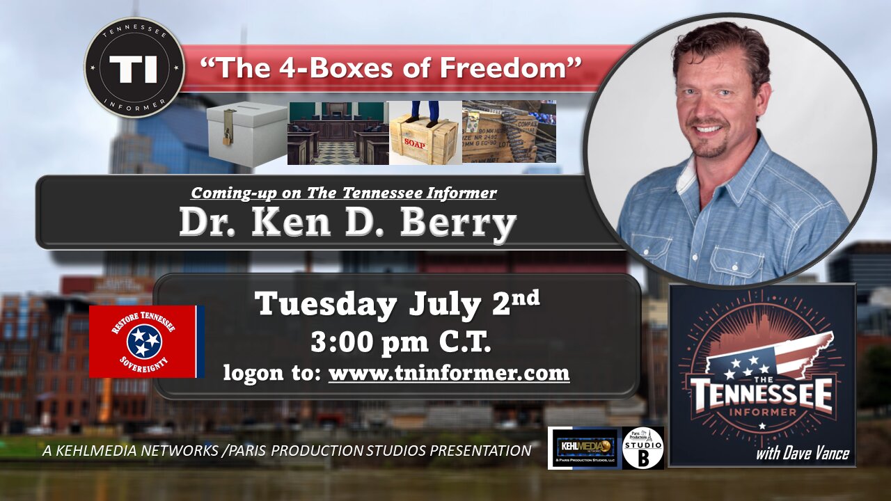 "Exploring The 4 Boxes of Freedom with Dr. Ken D. Berry"