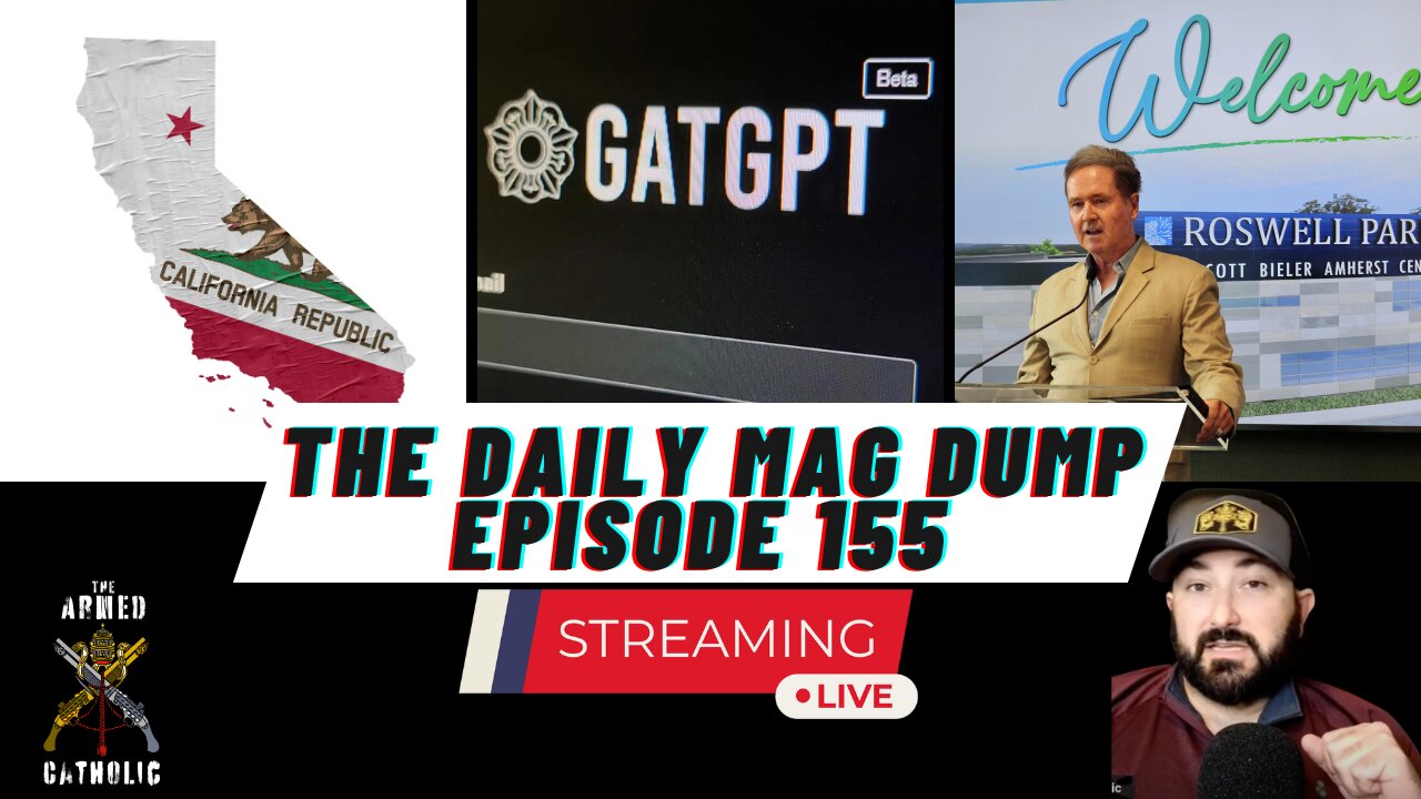 DMD #155-CA Approves Newsom’s Amendment | GATGPT | Dems Hate Crime Gun Bill 9.19.23