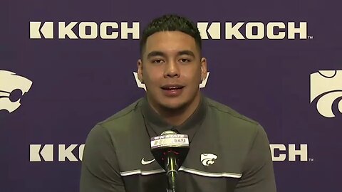 Kansas State Football | Eric Munoz Press Conference | January 26 2021