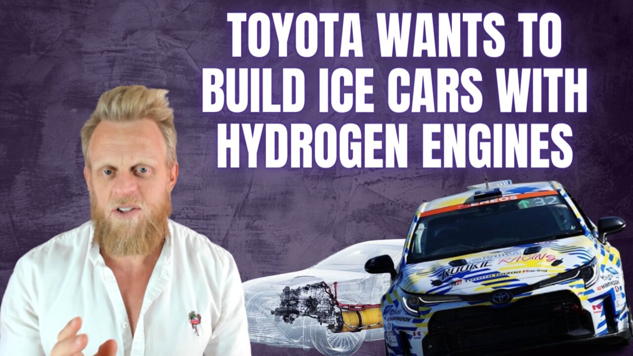 Toyota's Hydrogen engined race car catches fire - but not while racing