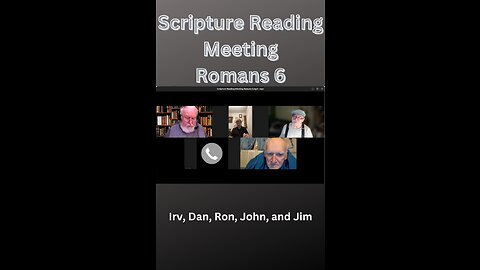 Scripture Reading Meeting Romans 6