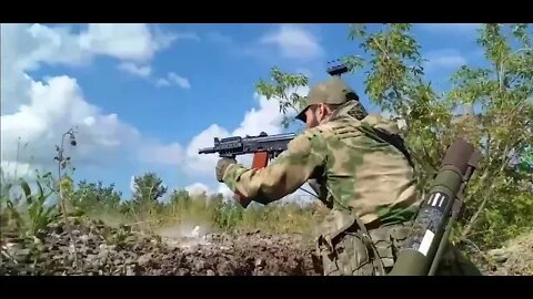 Abkhazian volunteer battalion in Donbass