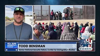 Todd Bensman Reveals How Biden Regime Continues Allowing Massive Illegal Immigration Into US.