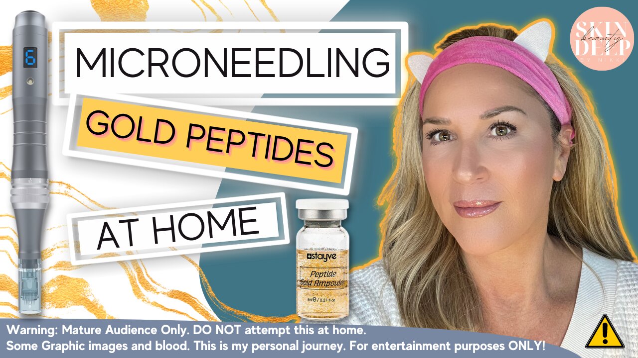 Microneedling Peptide Gold: Say Goodbye to Wrinkles & Dull Skin