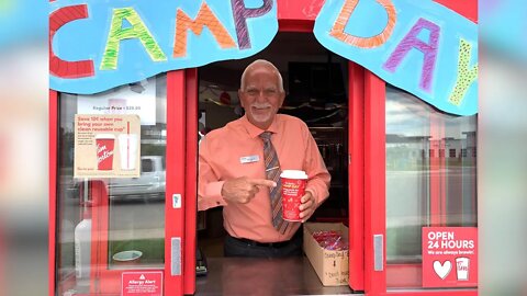 Coaldale Tim Hortons Raising Funds For Camp Day - July 13, 2022 - Micah Quinn