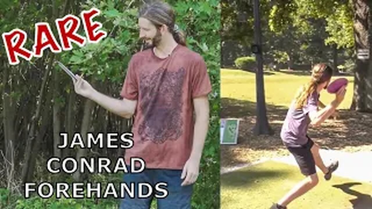 JAMES CONRAD THROWING FOREHANDS COMPILATION