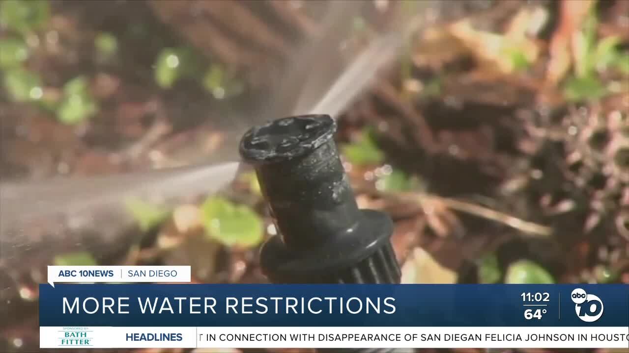 San Diego moves into level two of water shortage contingency plan