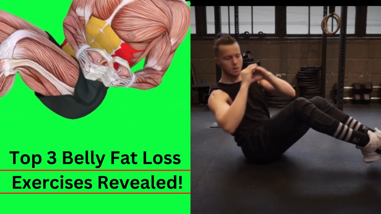 3 Exercises to Lose Belly Fat for Beginners