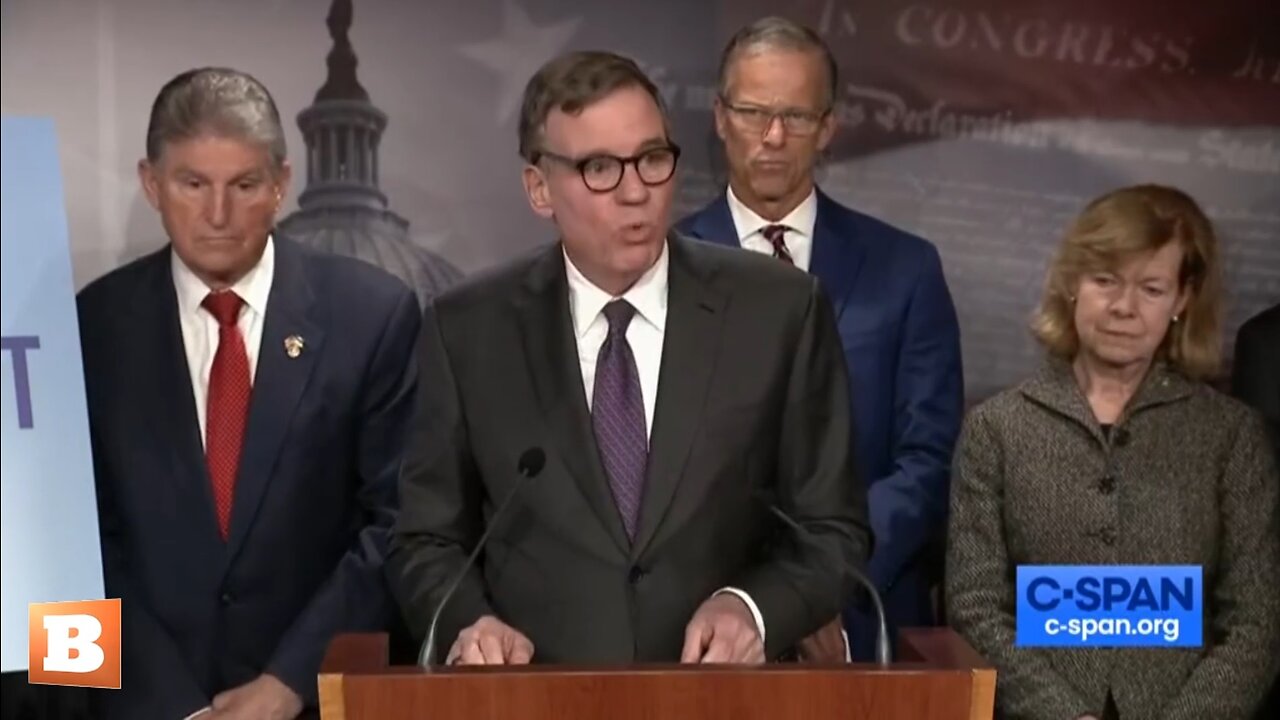 MOMENTS AGO: Sen. Mark Warner News Conference on TikTok...