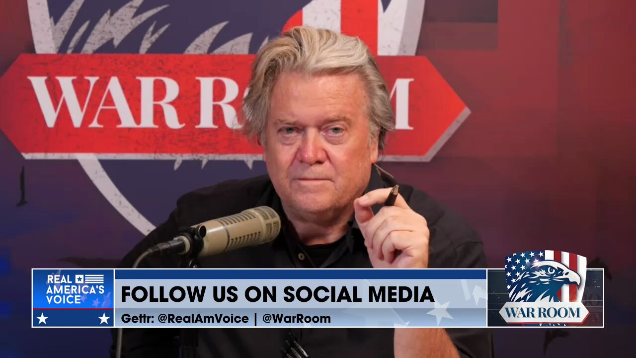 “They Fear You”: Bannon Rallies Populist, Anti-Child Trafficking Movement Against Establishment