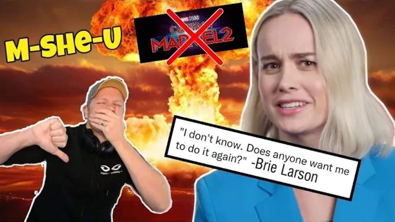 Brie Larson Interview MELTDOWN - Claims NOBODY Wants Her as Capitan Marvel