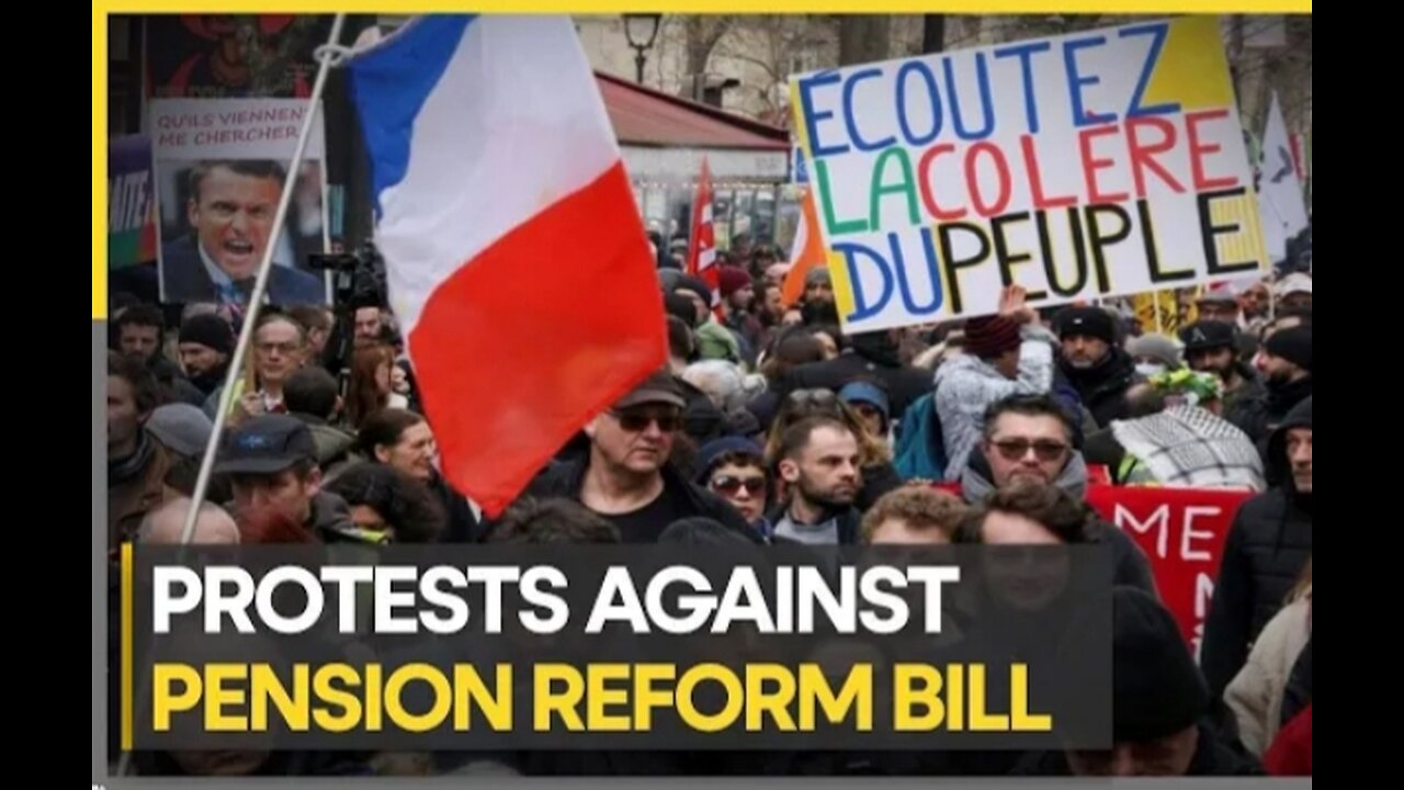 France Senate passes pension reform Bill amid raging protest|world news