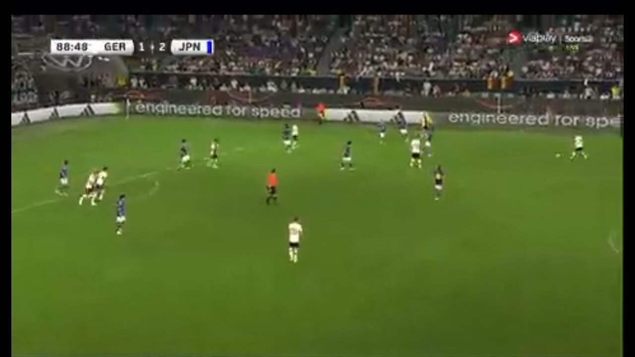 Germany vs Japan match goal