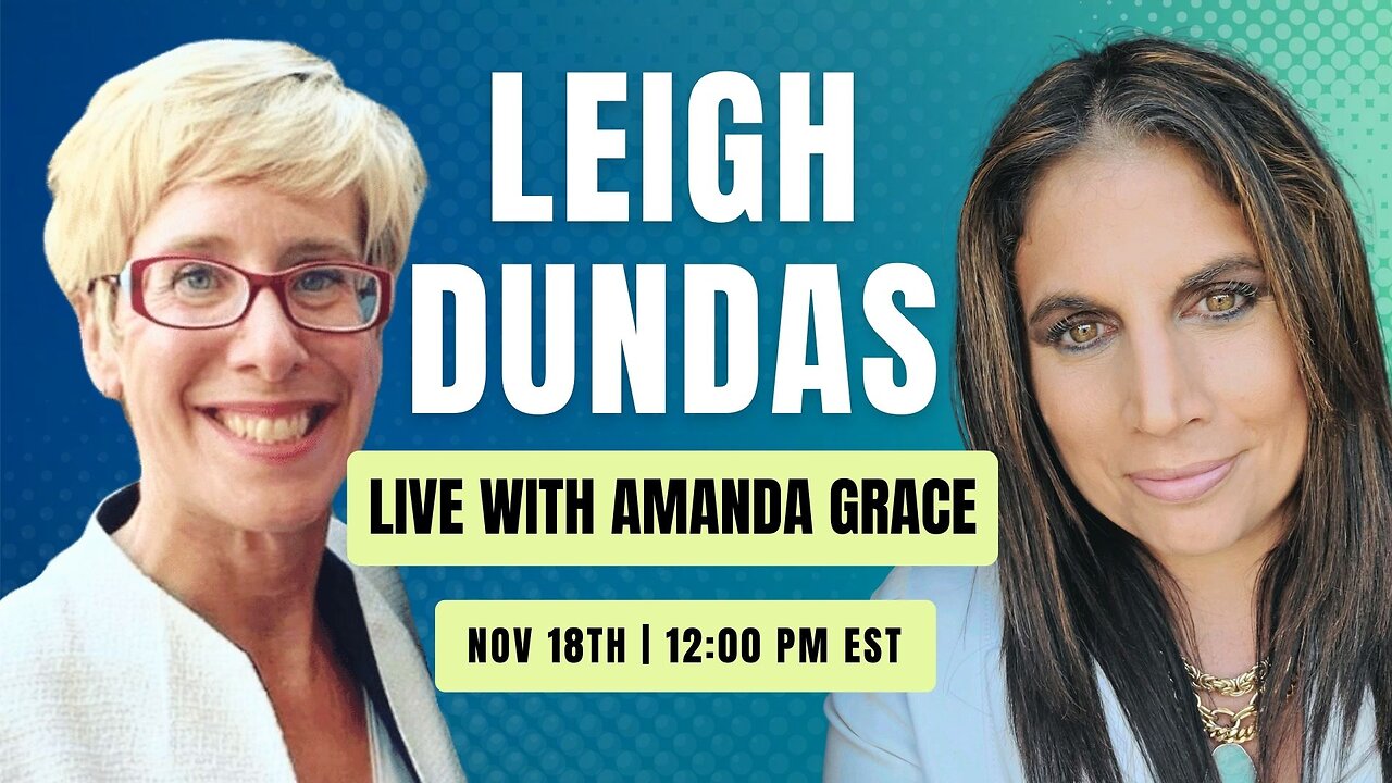 Amanda Grace Talks... LIVE WITH LEIGH DUNDAS! A PLATFORM TO RIVAL AMAZON! NOBLEUS