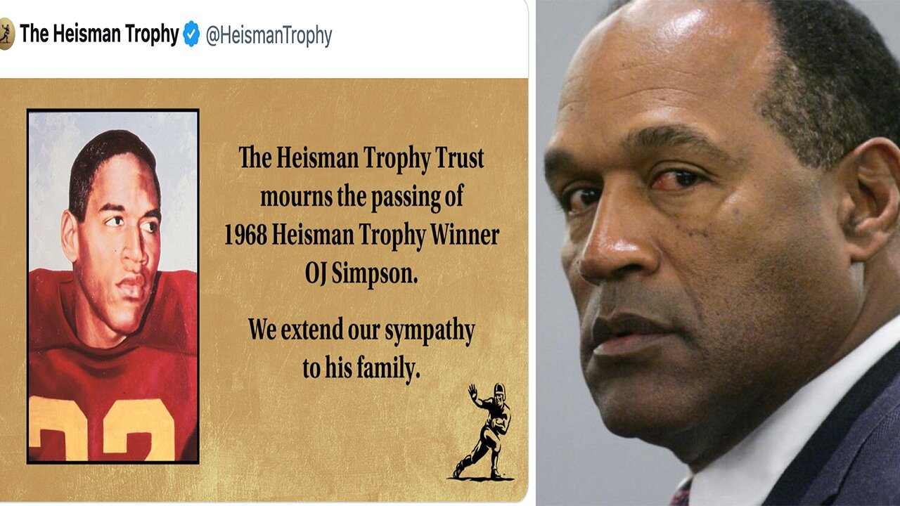 Heisman Trophy Trust gets DESTROYED for SHOCKING OJ Simpson tribute after his DEATH!