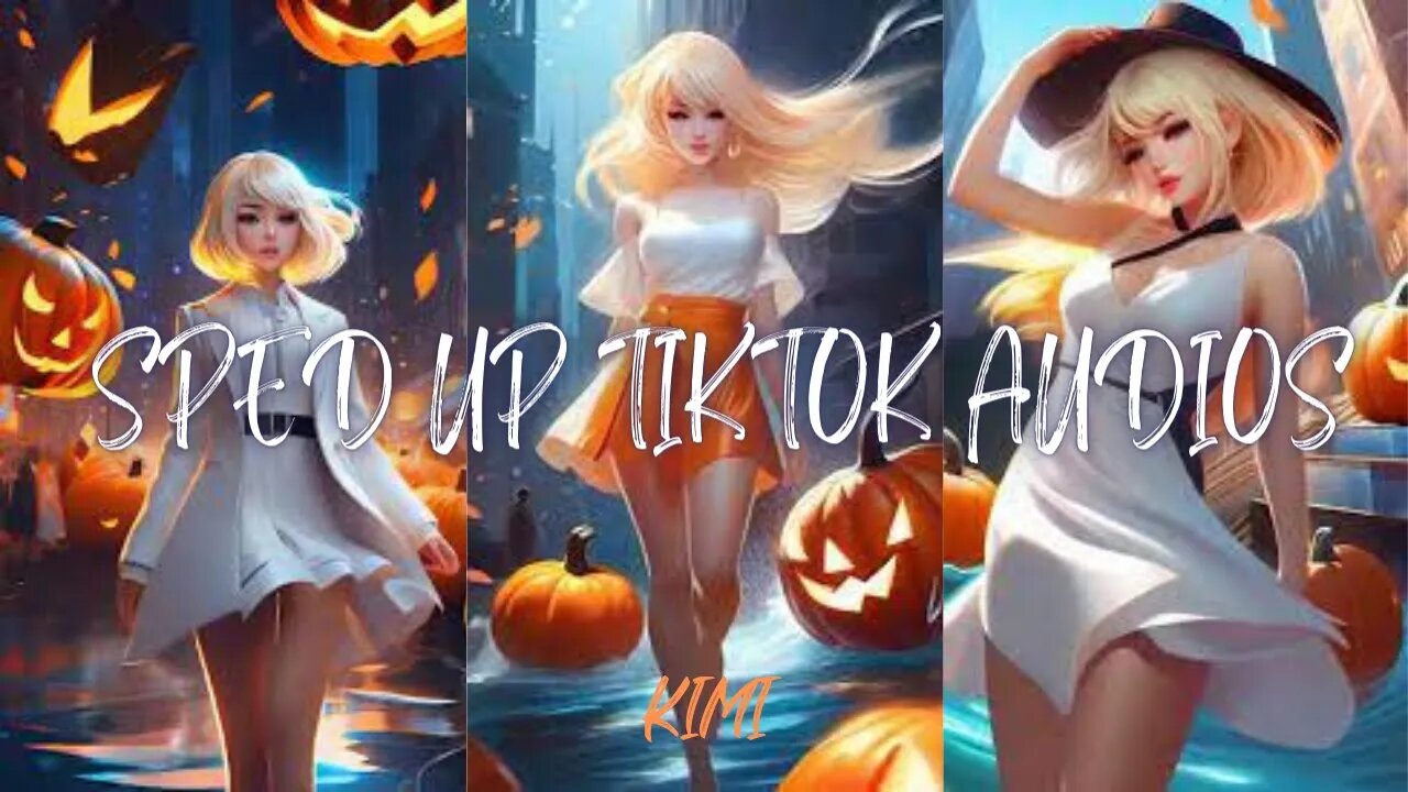 Sped Up🚀 Odetari TikTok Audio🕒 Playlist + Timestamps🎶