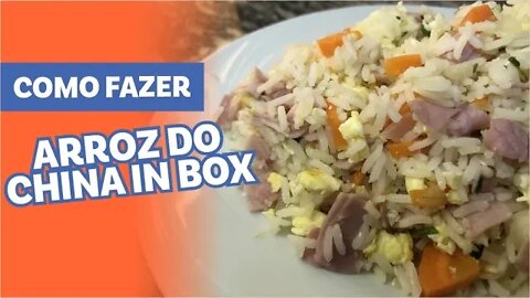COMO FAZER ARROZ DO CHINA IN BOX YAKIMESHI [RÁPIDO, FÁCIL E BARATO]