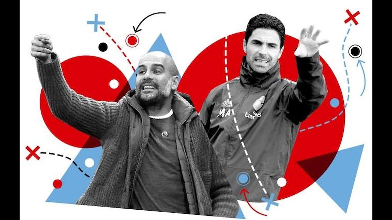 "Mikel Arteta vs. Pep Guardiola: The Battle of Masterminds in Football Tactics".