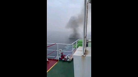 Cargo Ship BLOWS UP Pirates trying to Board the Ship..