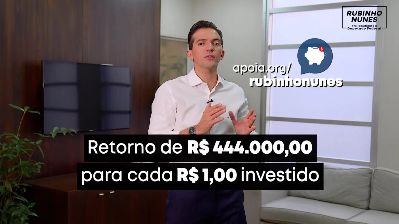 EU NÃO USAREI UM ÚNICO CENTAVO DE DINHEIRO PÚBLICO EM MINHA CAMPANHA