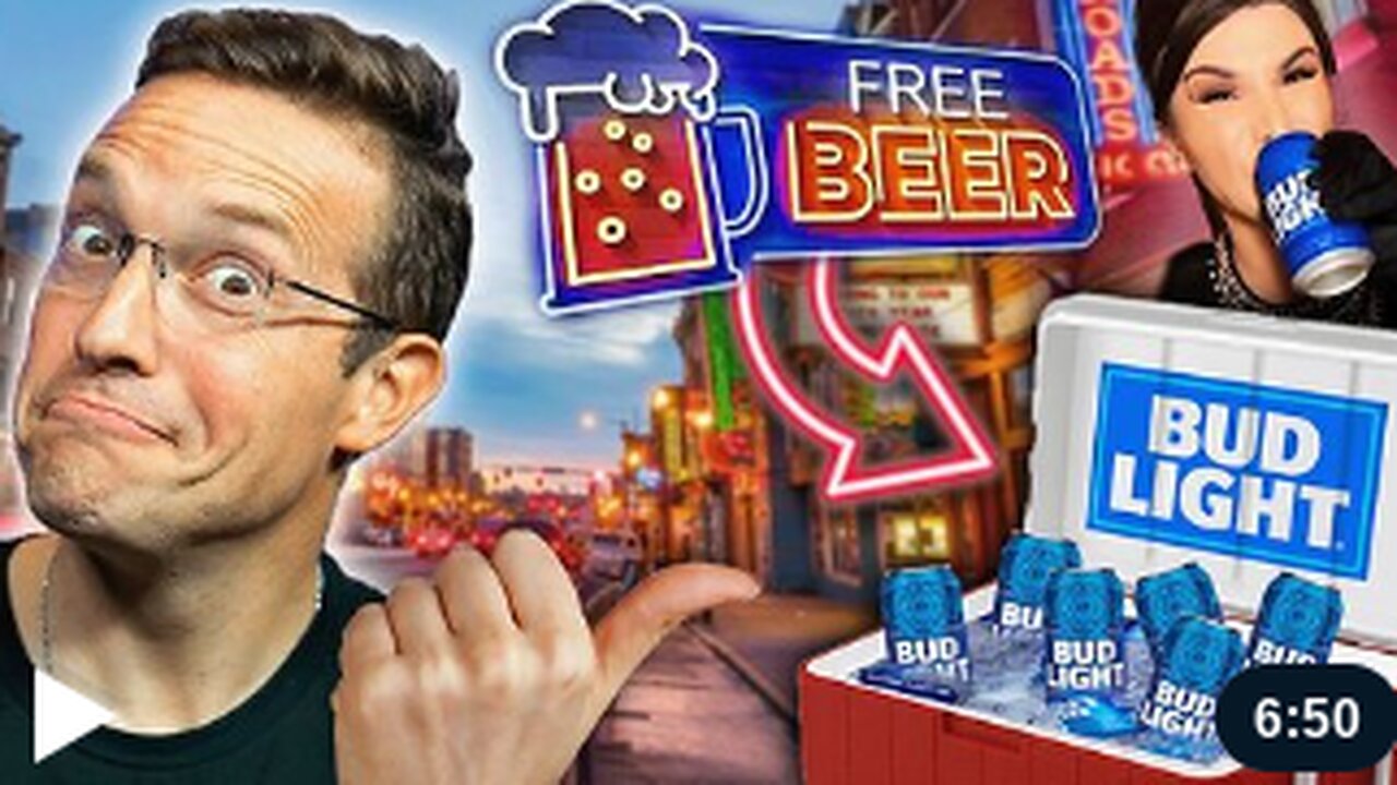 I Tried To Give Free Bud Light To Drunkest People On Earth | These Reactions 🤣