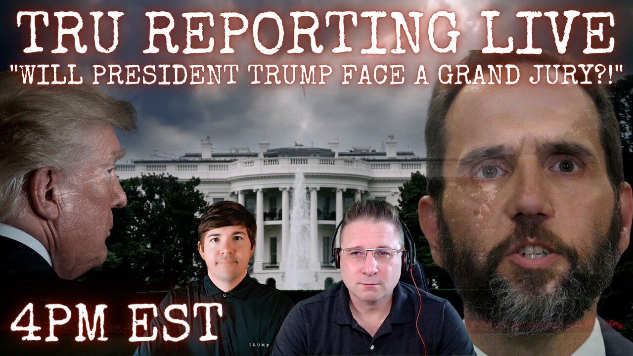 "Will President Donald J. Trump face a grand jury for January 6th?!"