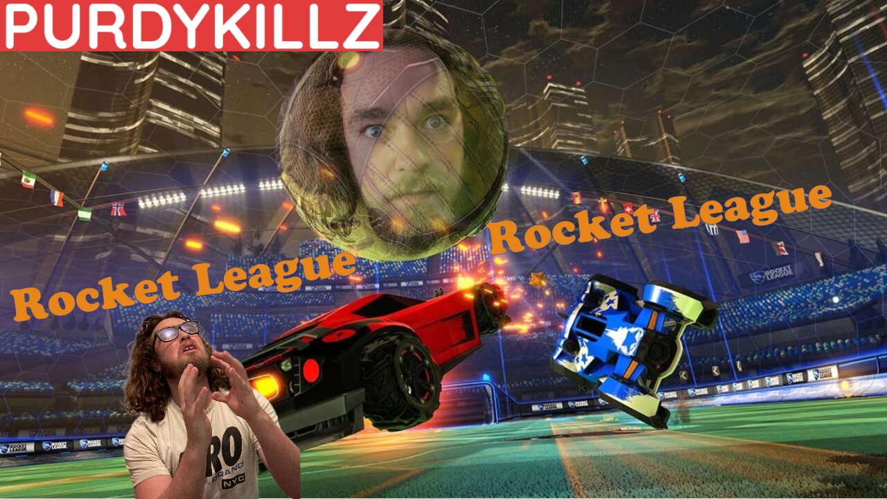 Rocket League With Investing News In The Back Round