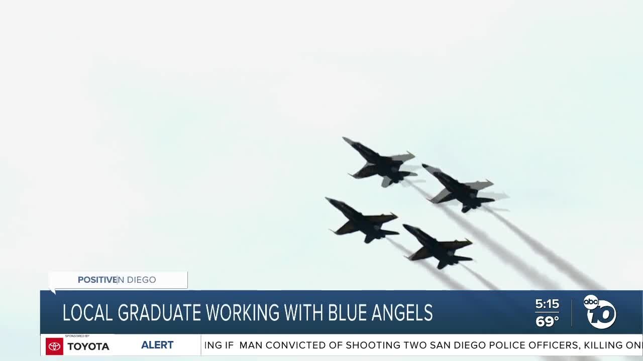 Mar Vista High School grad living the dream with the Blue Angels