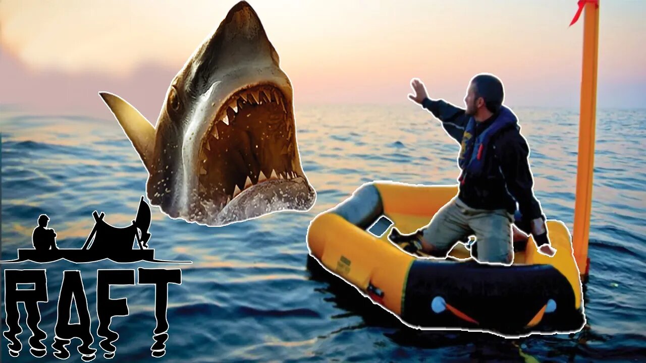 Raft: Lost At Sea with Sharks 🦈