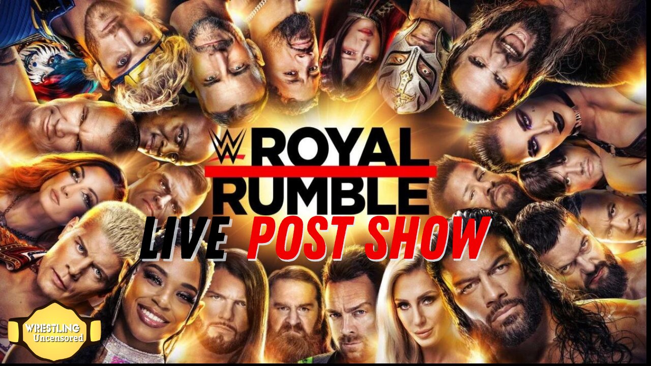 WWE Royal Rumble 2024: Live and Interactive Post Show | REPLAY🟥