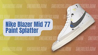 Nike Blazer Mid 77 Paint Splatter - DC7331-100 - @SneakersADM