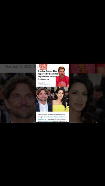 Bradley Cooper & Huma Abedin Sitting In A Tree… #bradleycooper #news