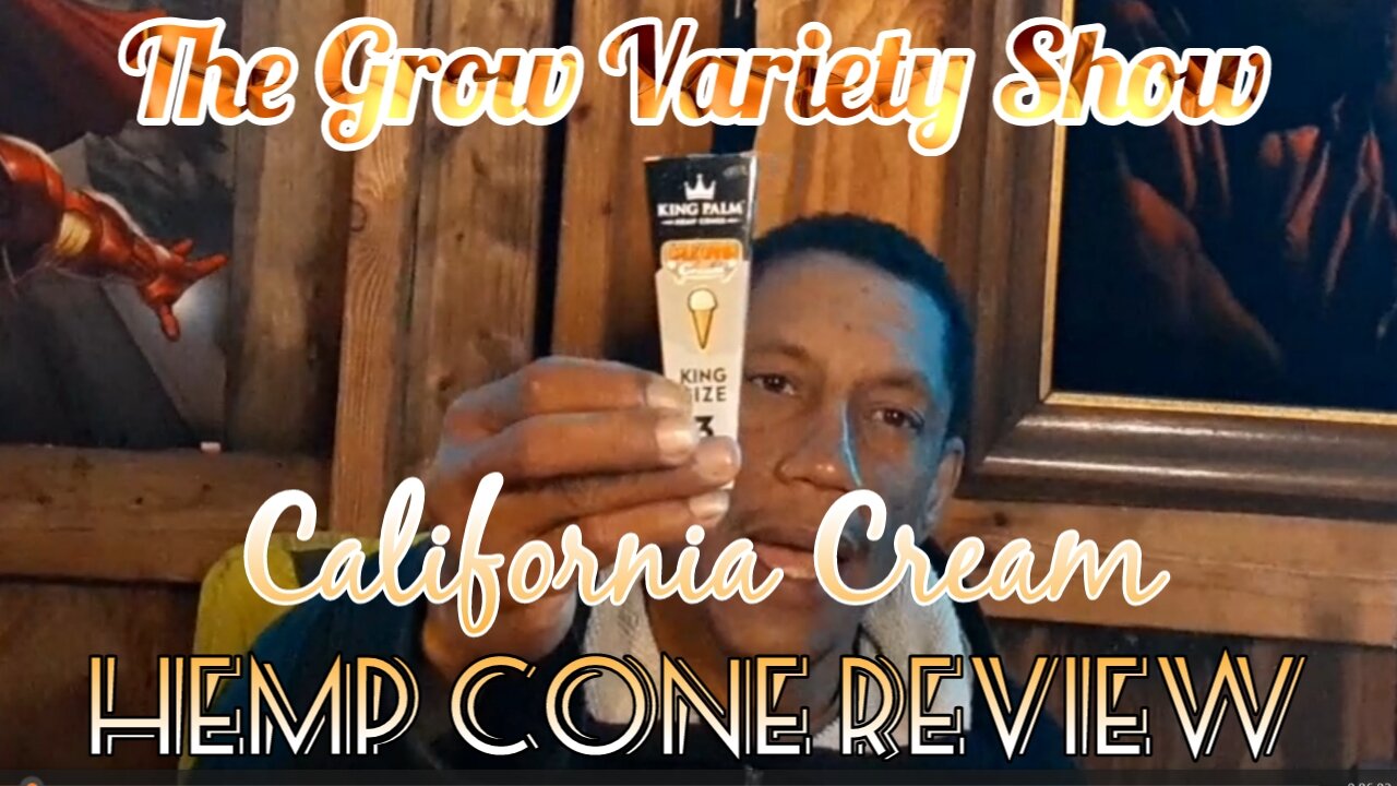 King Palm California Cream Hemp cone Review