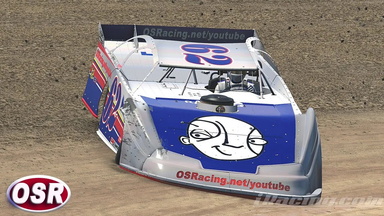 Super Late Model Time Trial and Practice - Volusia Speedway - iRacing Dirt #iracing #dirtracing