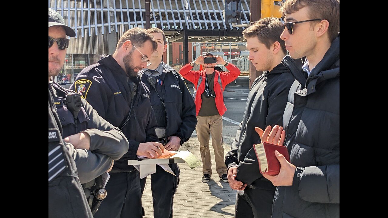 Canadian youth detained and charged in Calgary! Radical left agenda strikes again!