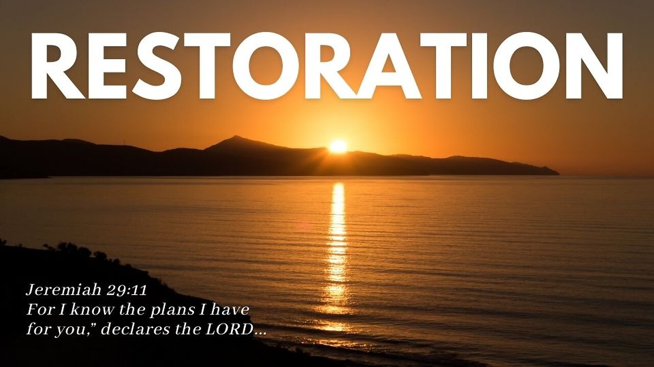 Restoration! Claim Yours. #propheticword #faith #encouragement #stander #restoration #god