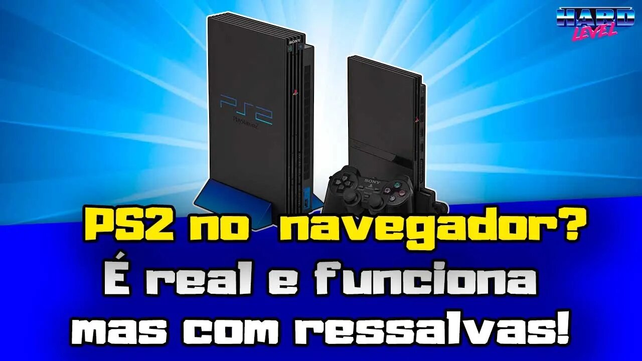 Play! Agora rodando direto do navegador! Sim Jogue PS2 direto do navegador!