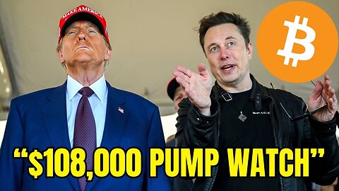 Bitcoin $108,000 LIVE Pump Watch!