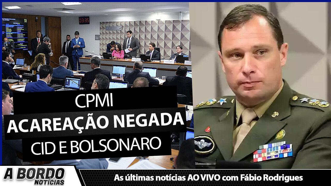 CPMI TEVE ACAREAÇÃO NEGADA ENTRE MAURO CID E BOLSONARO