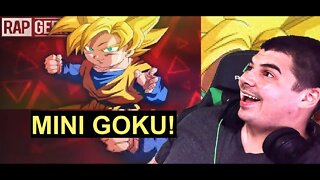 REACT Rap do Goten O sayajin esquecido (Dragon Ball Z) Yuri Bl4ck - MELHOR DO MUNDO