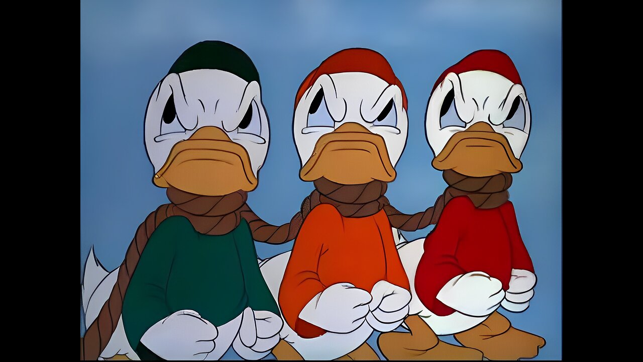 Walt Disney Donald Duck Truant Officer Donald