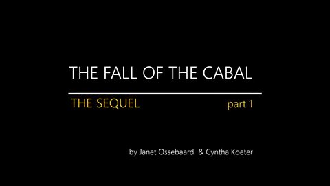 The End of the Cabal Part 1