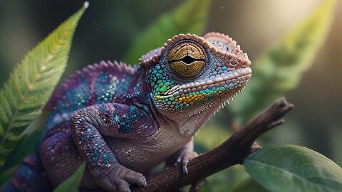 Chameleon Superpowers: Eyes Everywhere and Tongue Tricks! 🦎