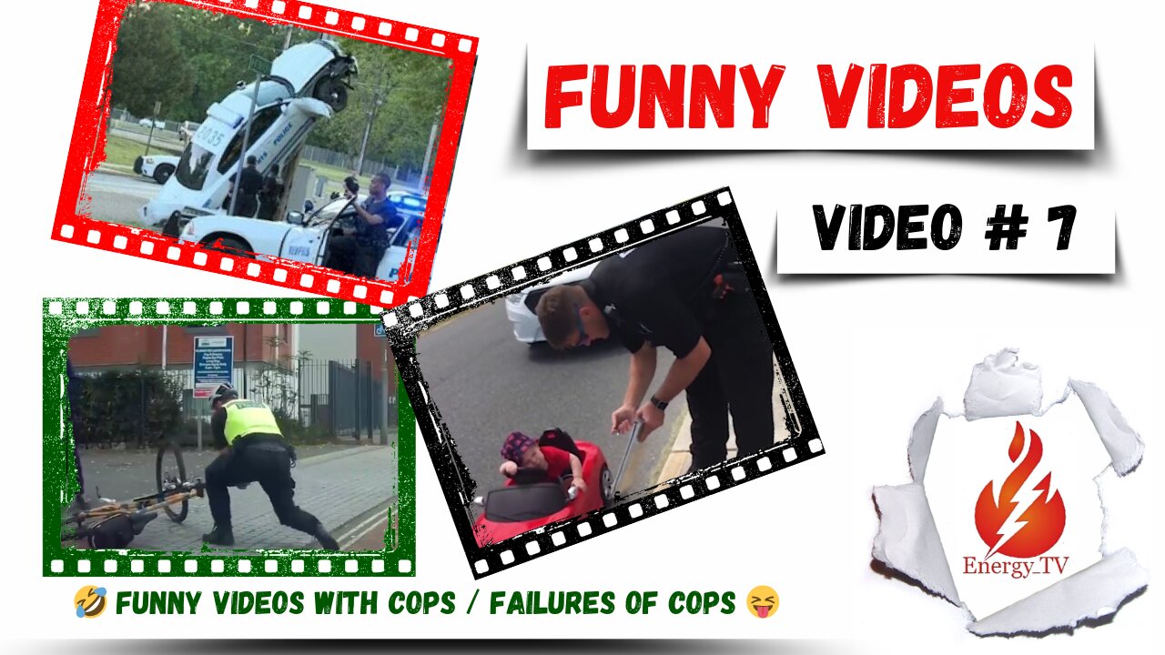 🤣 Funny videos / Funny videos with cops / Failures of cops 😝