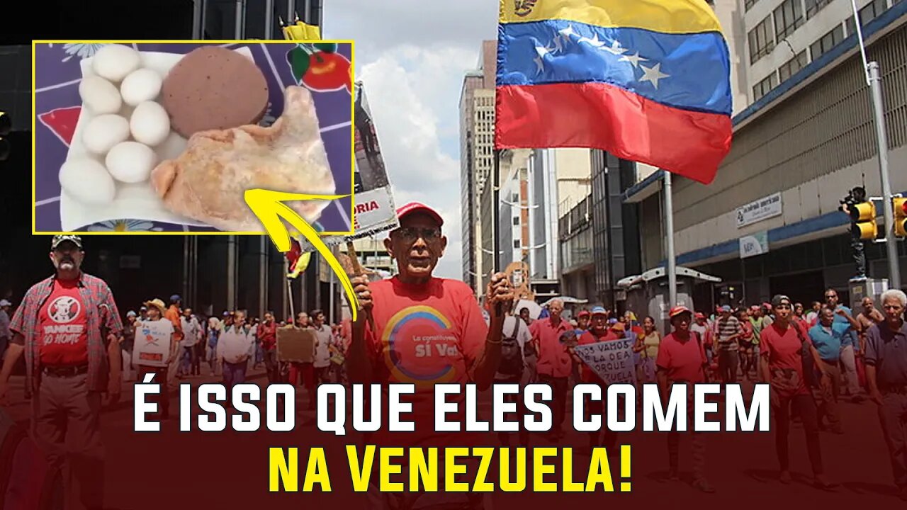 E isso que eles comem na Venezuela UFO OVNI