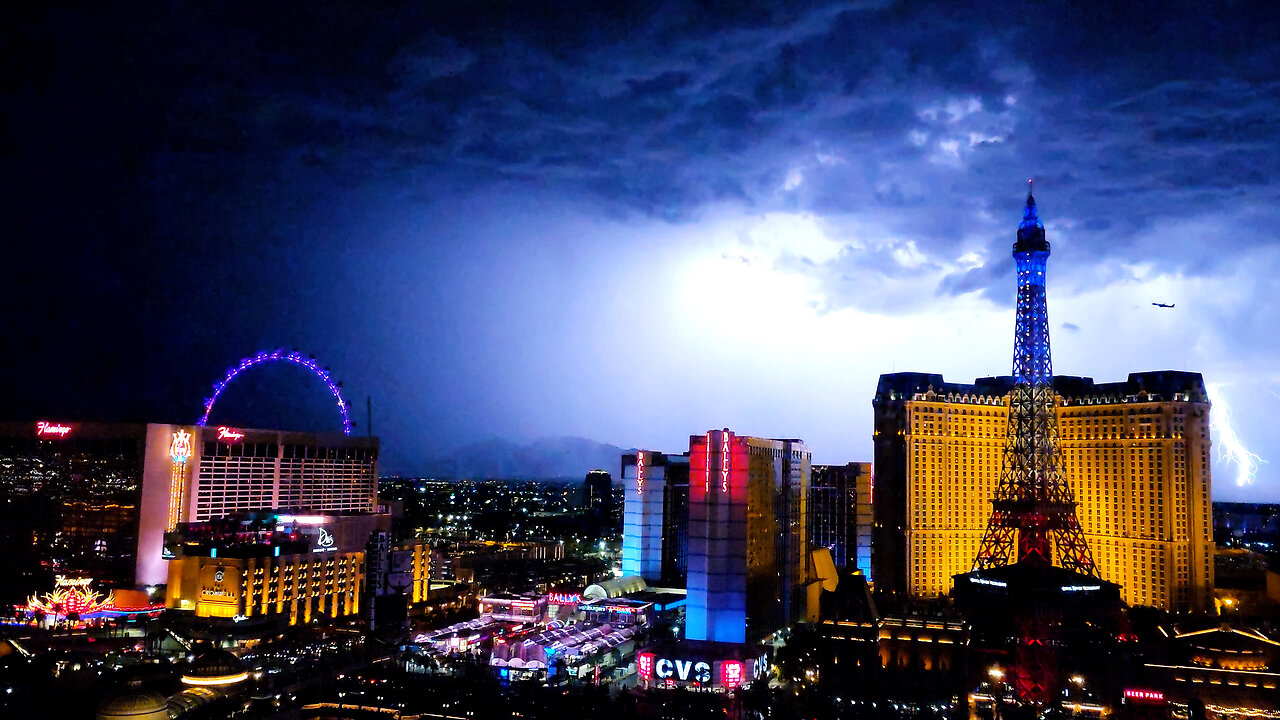 Stormy Jazzy Vegas Night