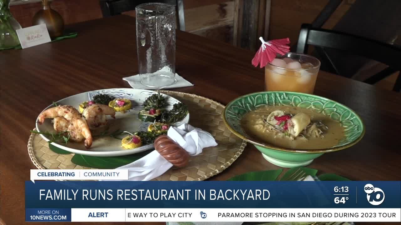 San Diego couple serves authentic Indonesian cuisine from backyard